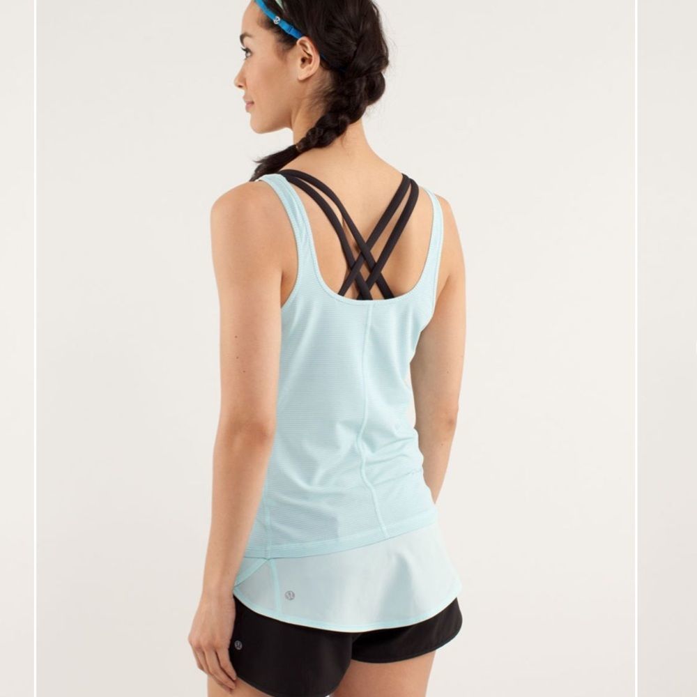 Lululemon Run Mod Moves Singlet Size 4 - image 2
